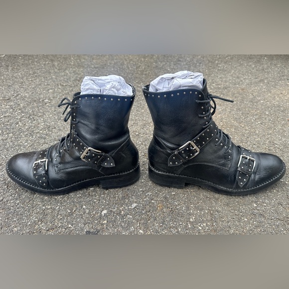 GUC Napoleoni Studded Combat Boots - Picture 16 of 16